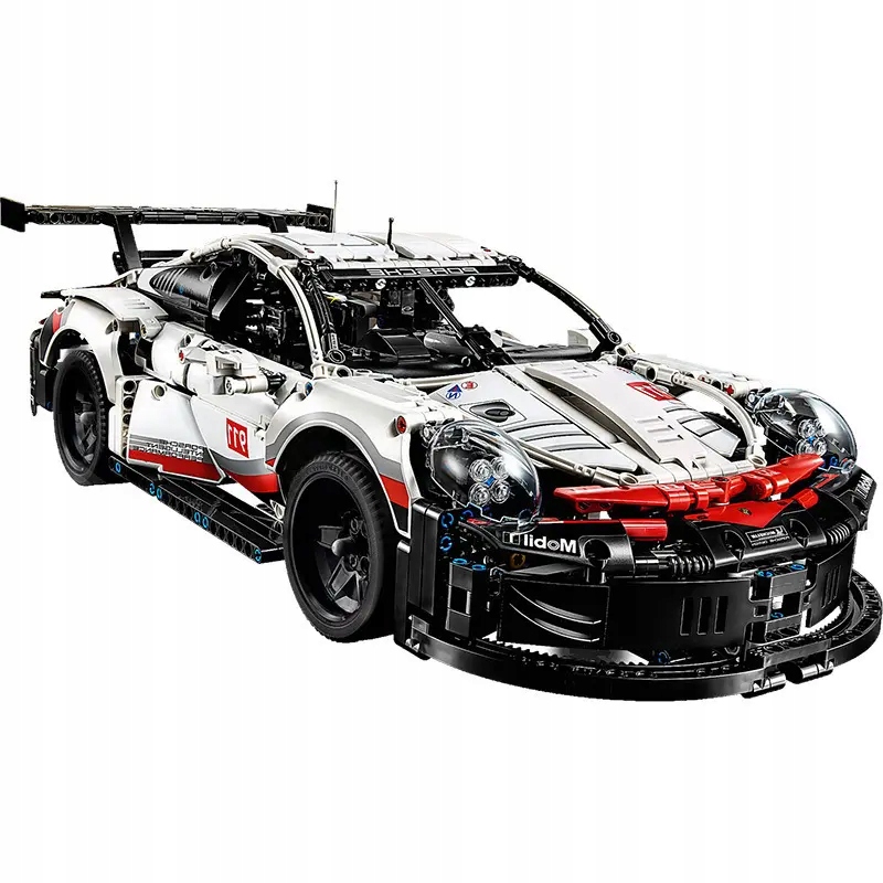 KLOCKI KONSTRUKCYJNE SAMOCHÓD PORSCHE 911 ZESTAW DO UŁOŻENIA 1266 pcs