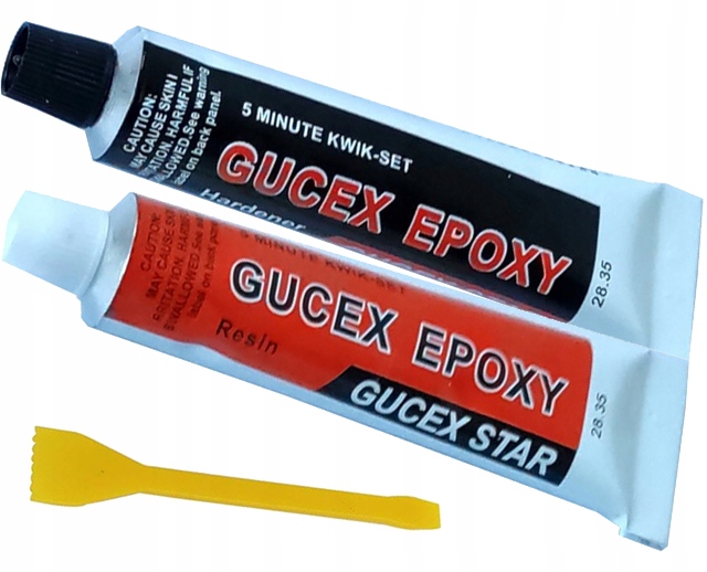 Klej epoksydowy dwuskładnikowy 2x10ml żywica mocny jak stal szybkoschnący