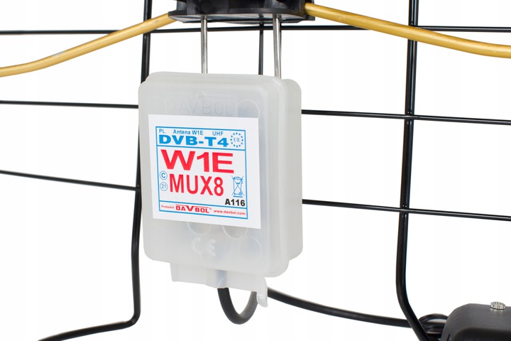 NOWY SYGNAŁ DVB-T2 ANTENA TV POKOJOWA MUX8 FM 4K Kod producenta AP-116C