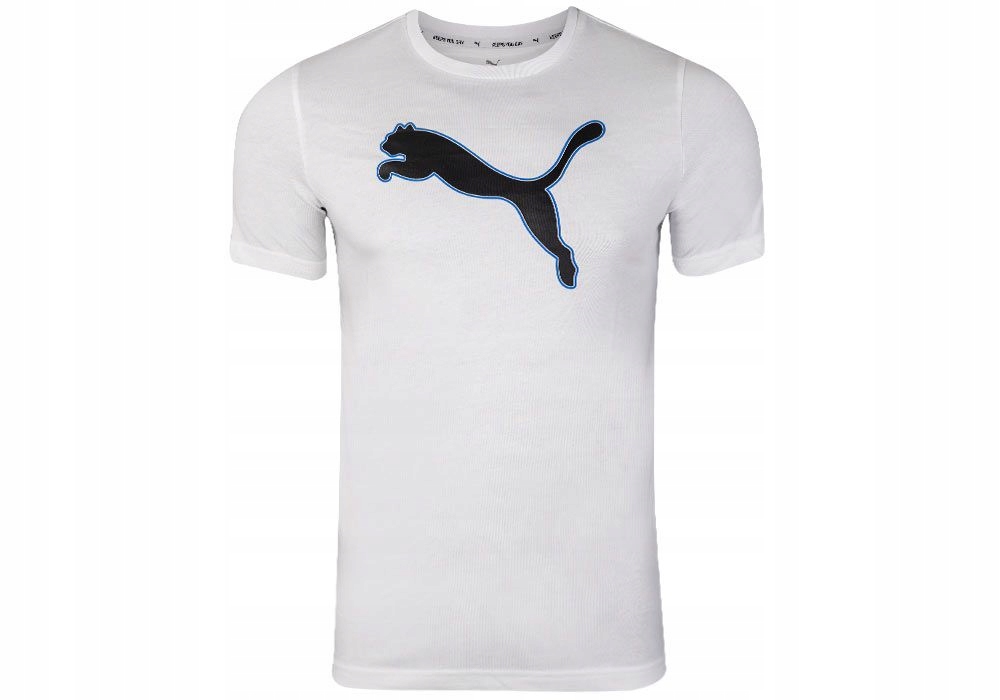 

Puma Koszulka Męska T-shirt Basic Tee White r. L