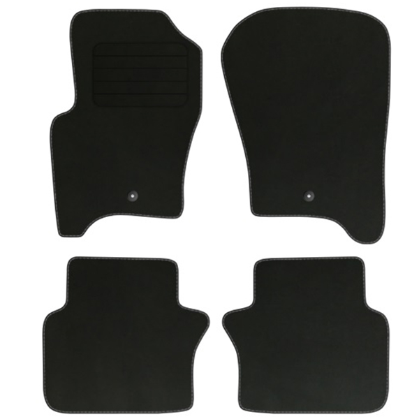 Range Rover Sport I 2005-2013 Velurové koberce Standard černé