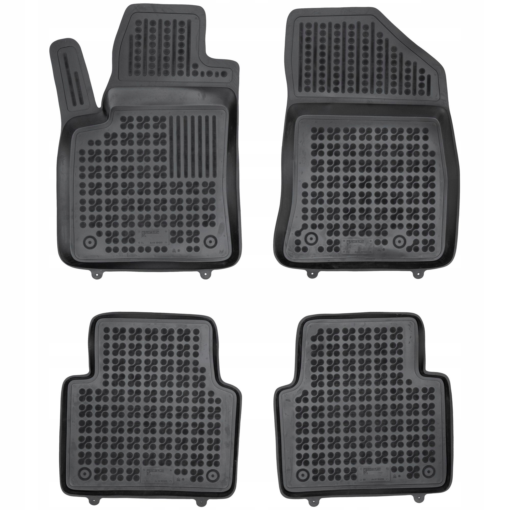 Gumové autokoberce Citroen C3 Aircross II od roku 2017