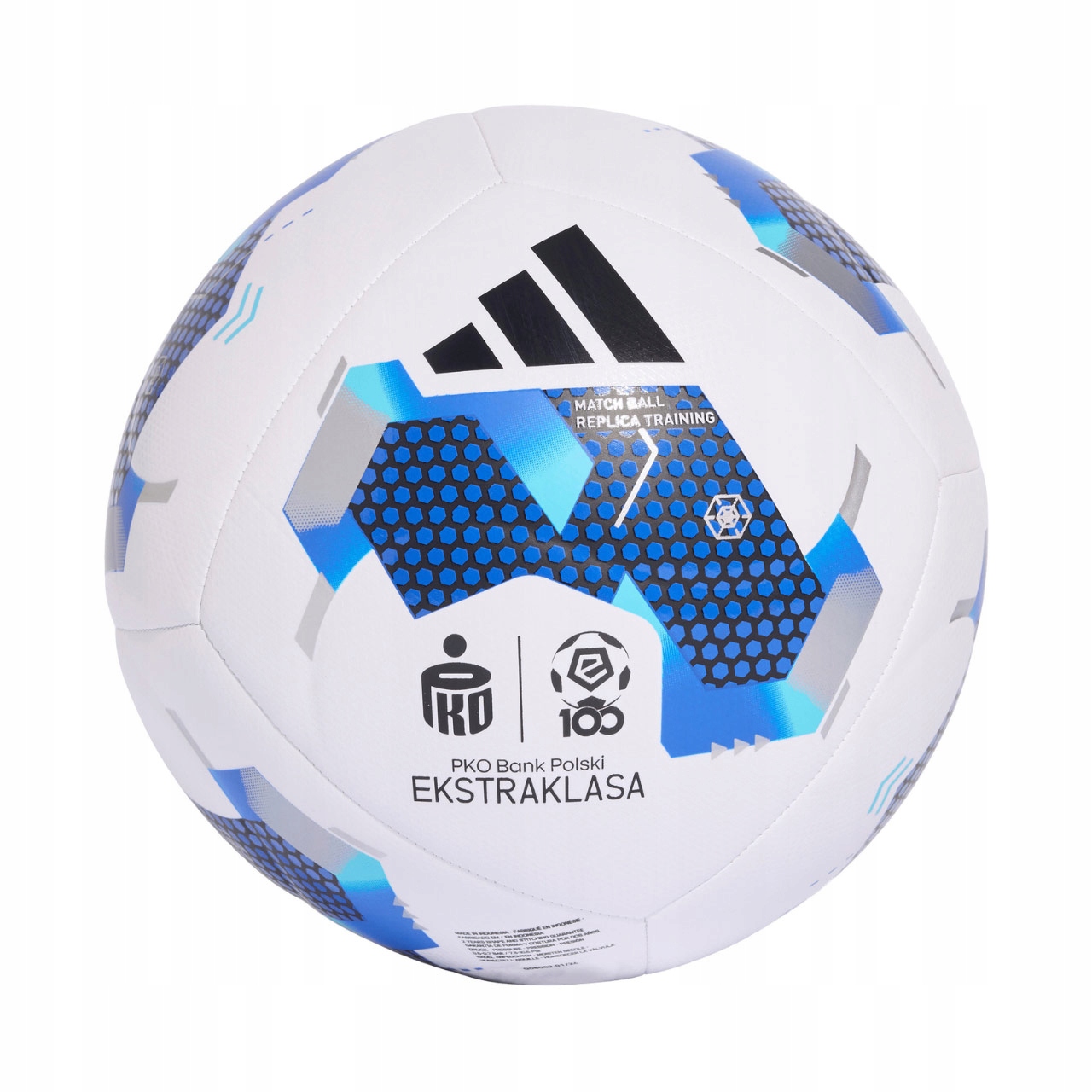 Fotbalový míč adidas Extraklasa 26/27 Training bílo-modrý KE5152 3