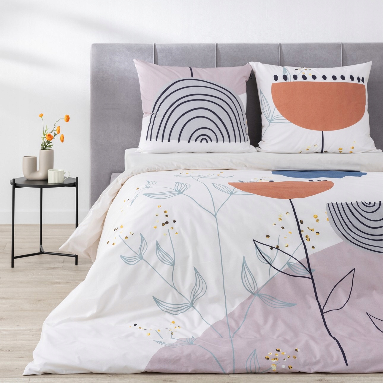 Súprava obliečok Dekoria Abtrative Mak 160x200cm