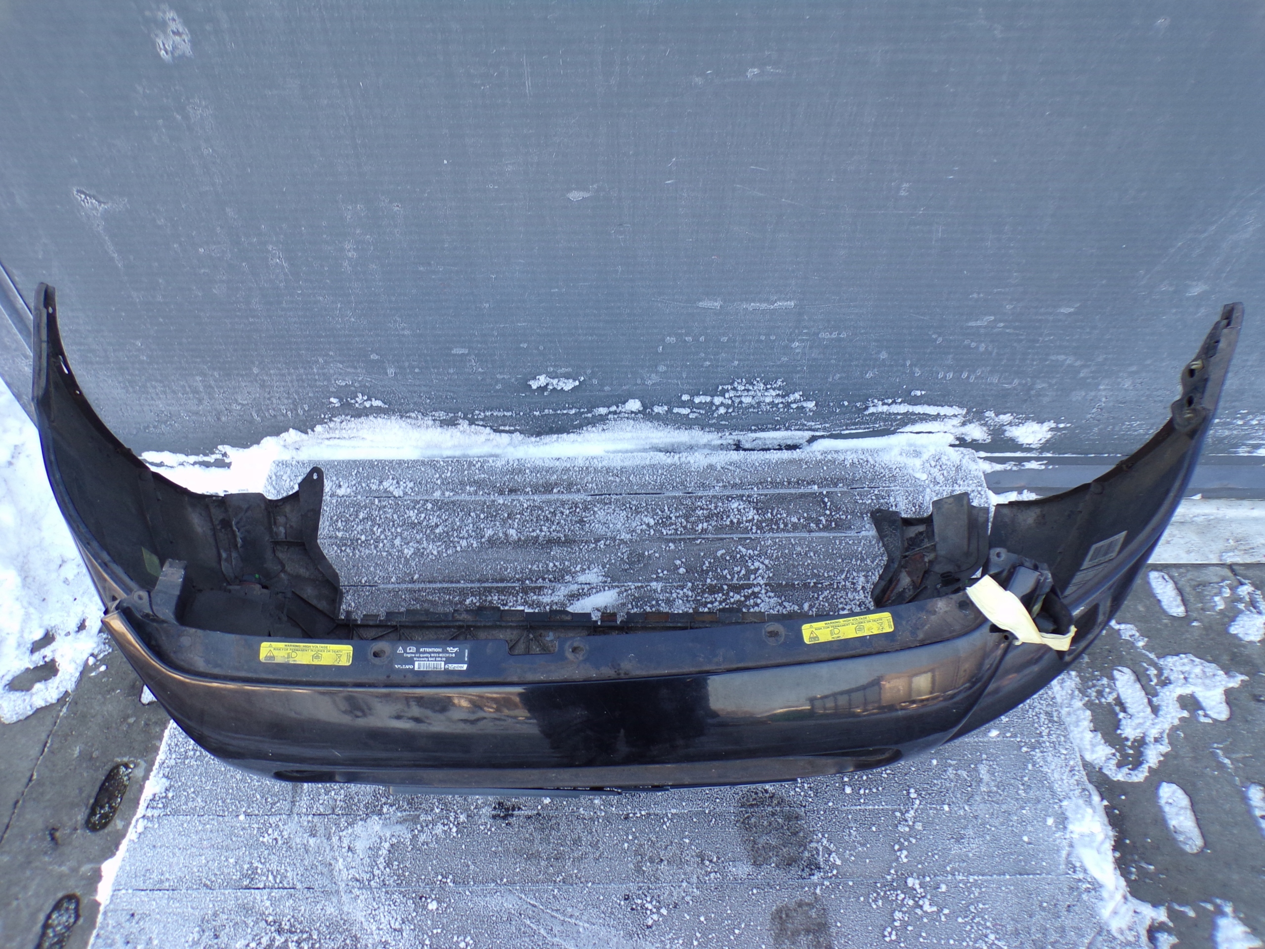 front bumper front VOLVO S40 2 II washers
