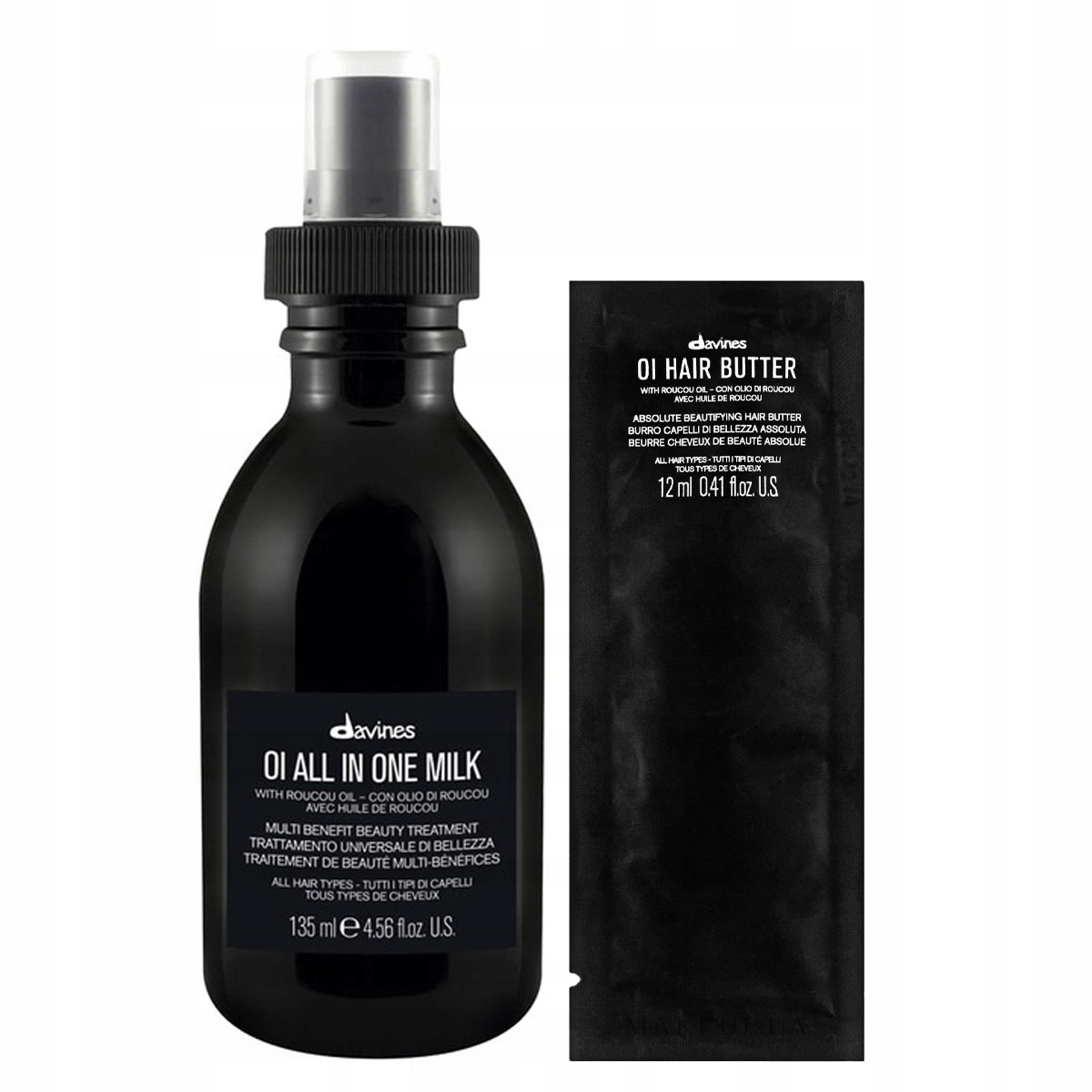 Davines Oi víceúčelové mléko pro péči o vlasy 135 ml Dárek