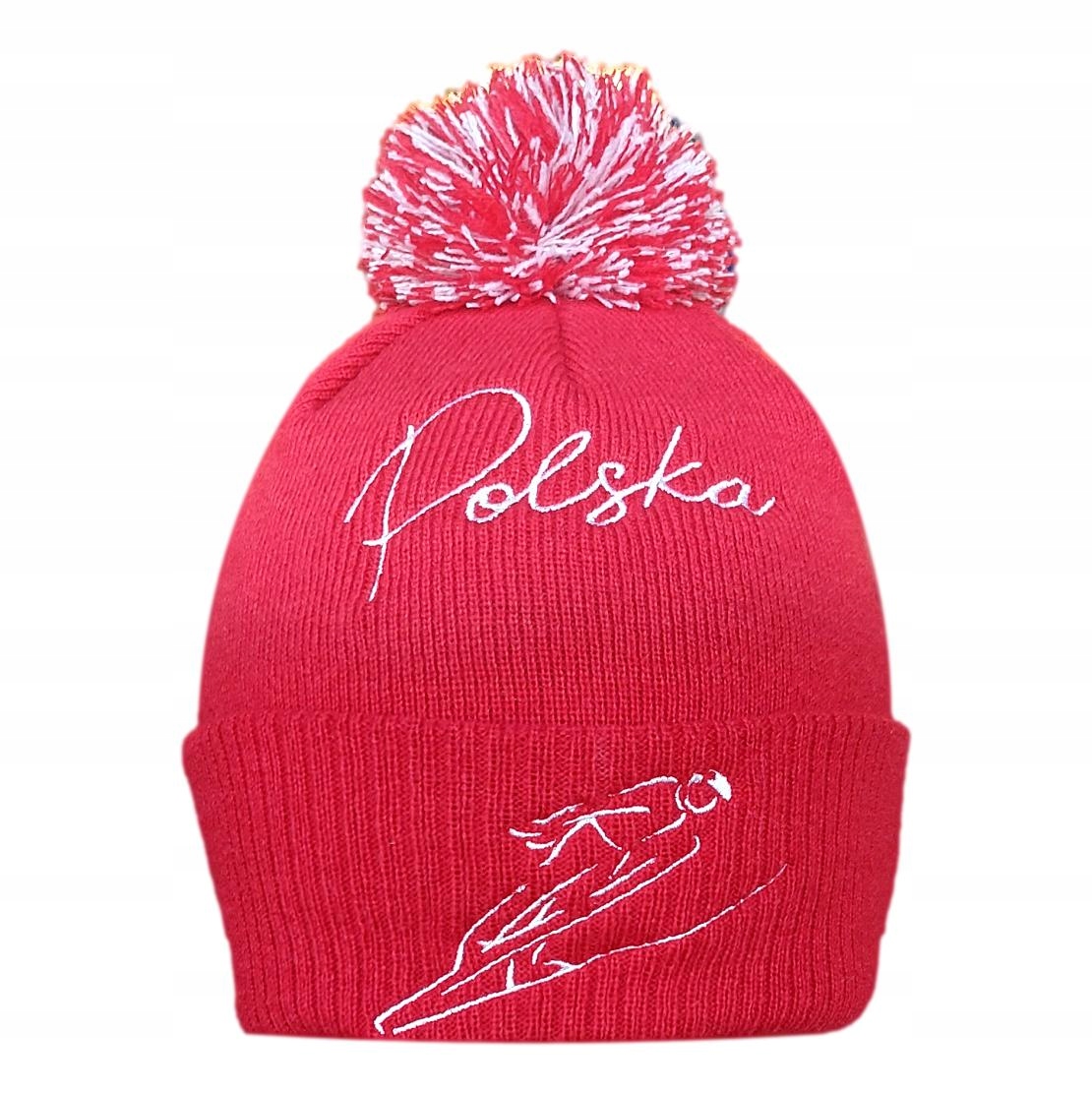 POLSKA CZAPKA ZIMOWA DLA KIBICA ORLOVSKI SKOCZEK