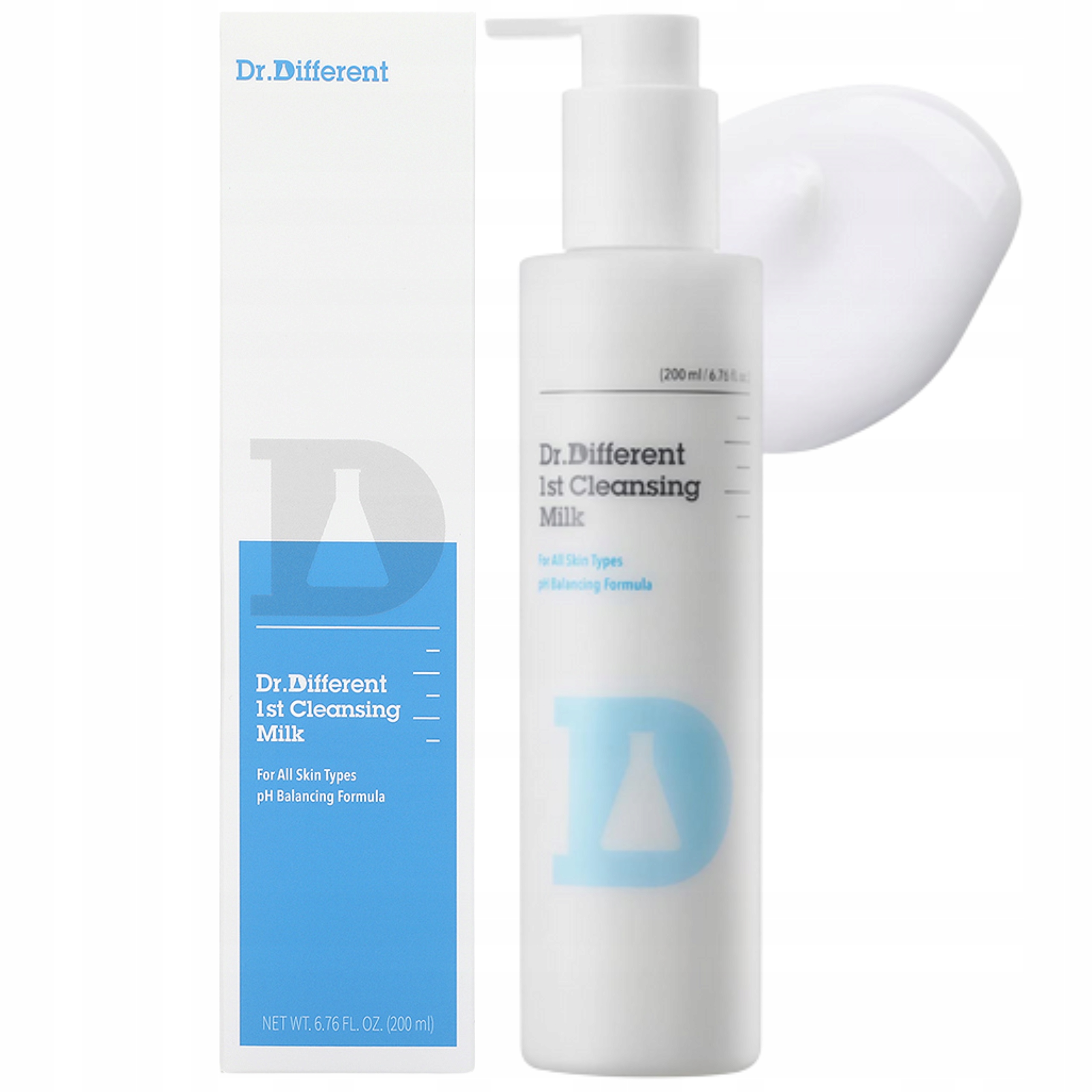 Mleczko oczyszczające Delikatne Dr.Different 1st Cleansing Milk 200ml