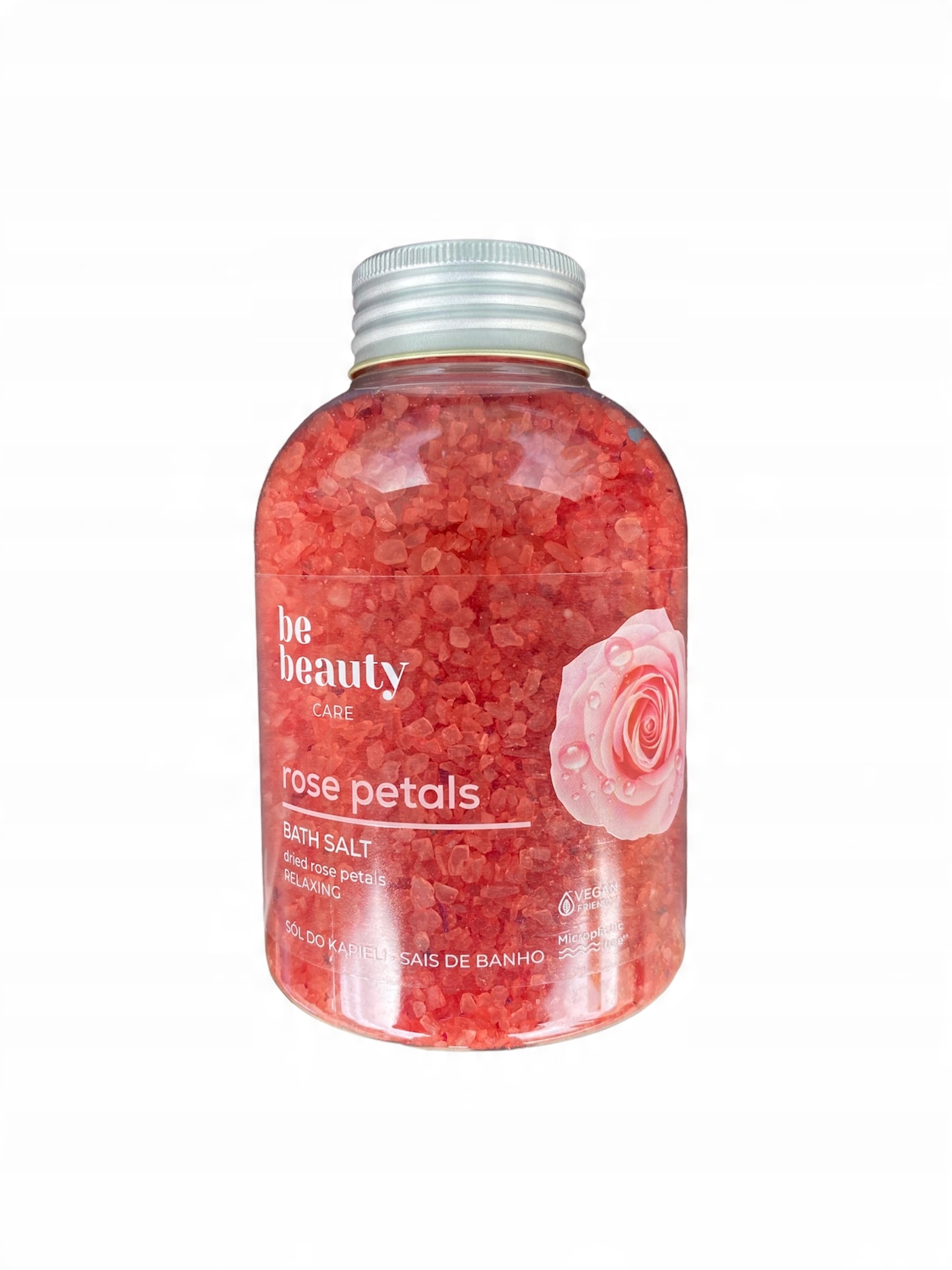 

Relaksująca sól do kąpieli bebeauty Płatki Róż
