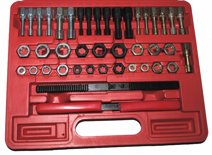 ZESTAW DO NAPRAWY GWINTÓW METRYCZNYCH CALOWYCH MAX