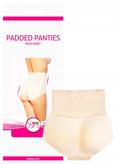

Bye Bra Padded Panties High Waist S - Majtki Powię