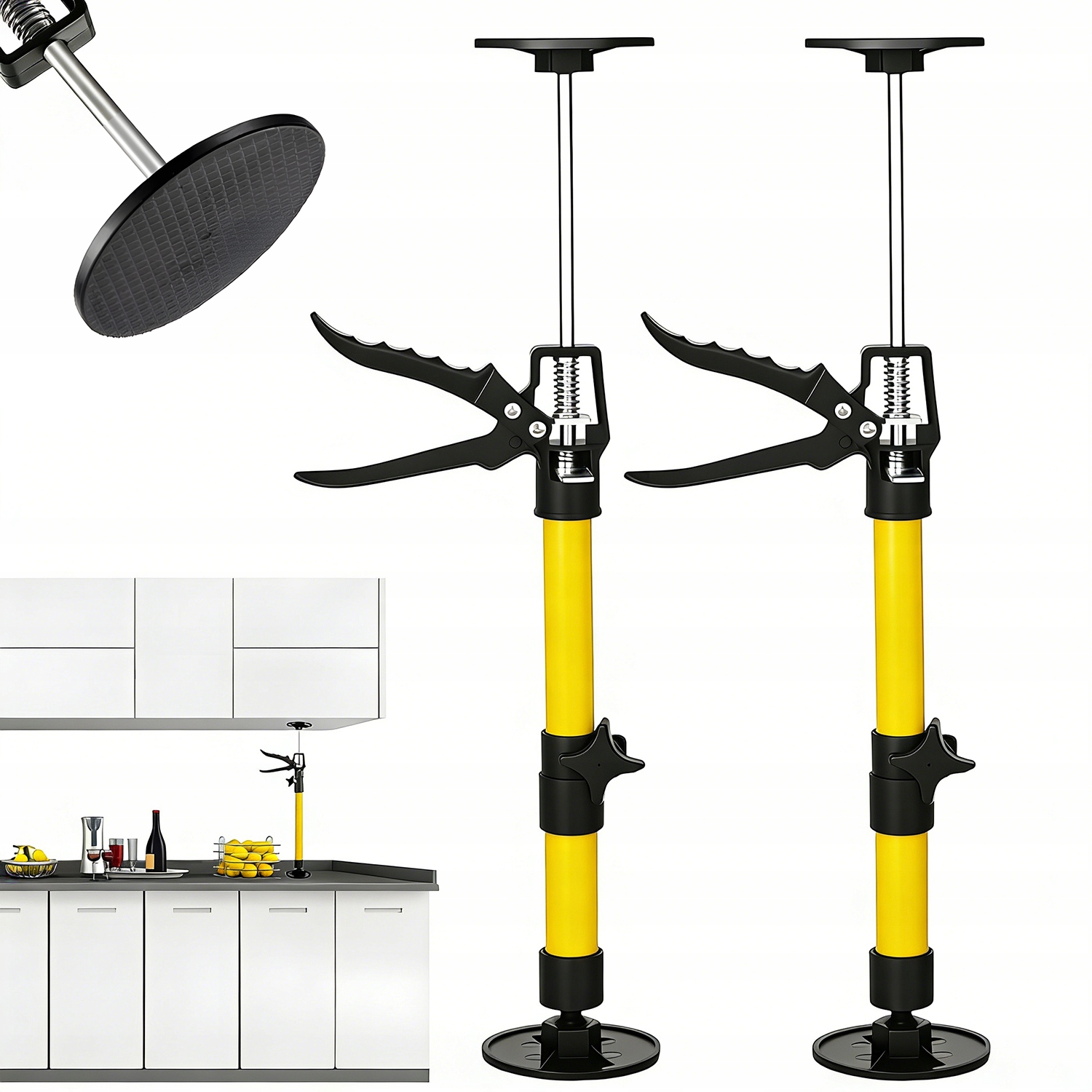 Rozpěrka Pro Montáž Dveří Rámů Roztahovatelná 115-290 cm 2 Ks