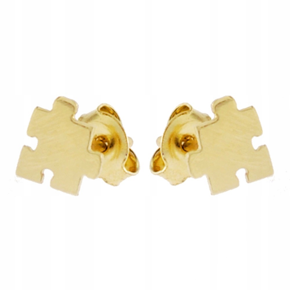 Zlaté náušnice puzzle – puzzle
