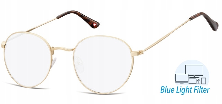 

Okulary do komputera Zerówki Antyrefleks Blue