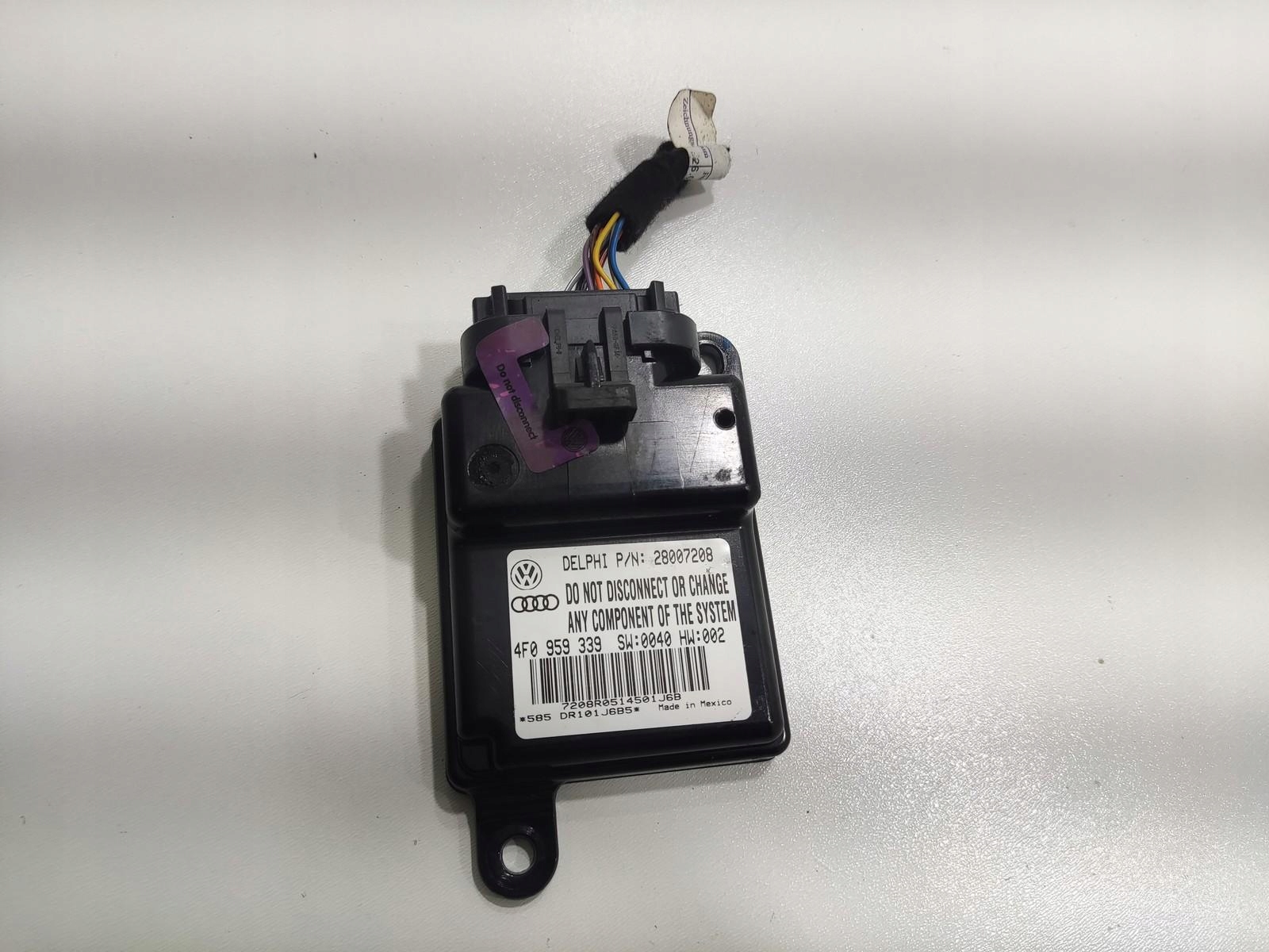Module STEROWIK Siège AUDI A6 C6 2004-2008 4F0959339