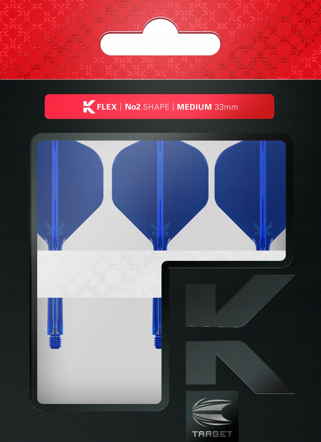 Стрілки Для Мішеней K-Flex Integrated Darts No.2 Long 33 Мм