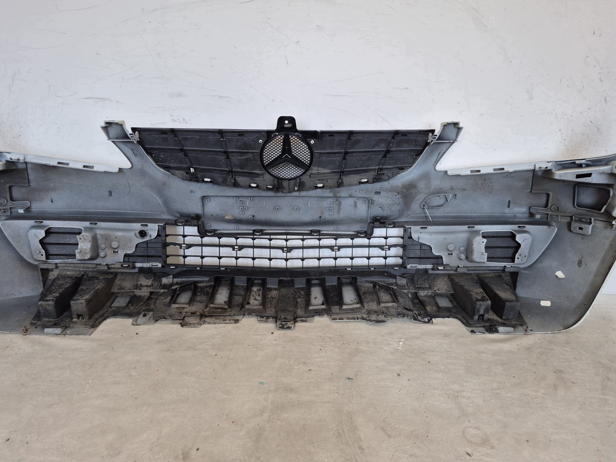 MERCEDES A KLASA W169 LIFT 08- bumper front front complete