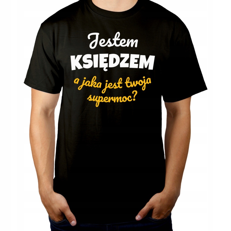 

Supermoc Księdza Ksiądz Koszulka