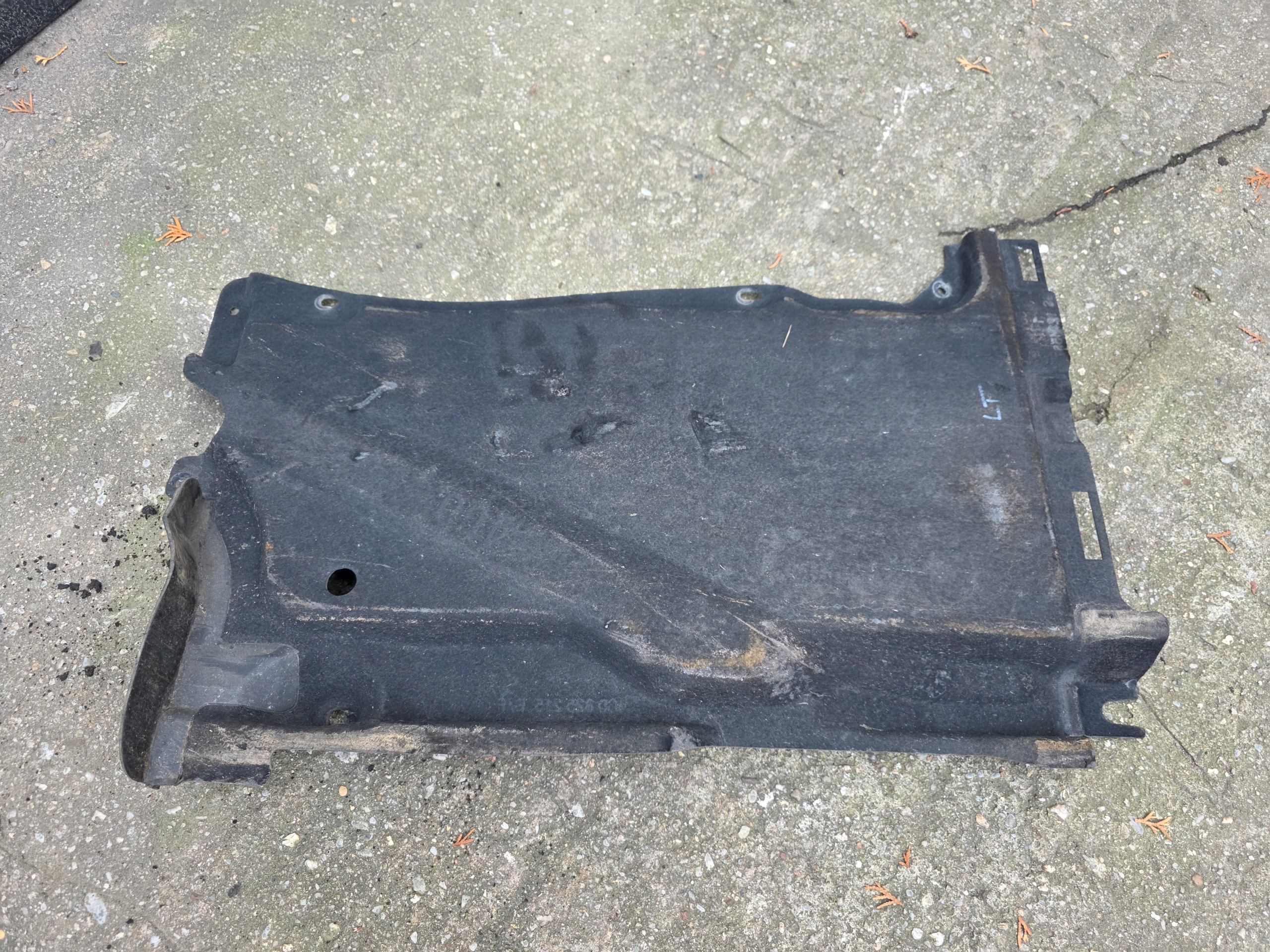cover chassis left covers below AUTO AUDI A6 C7 A7 4G KOMPLET