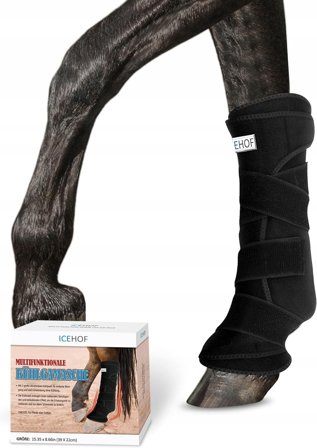 Chladící a vyhřívané chrániče pro koně 2 kusy univerzální Icehof