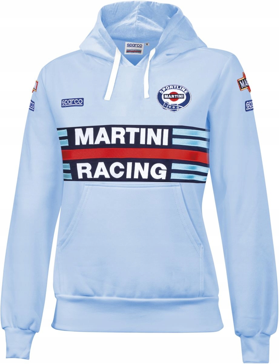 Dámska mikina s kapucňou Sparco Martini Racing M