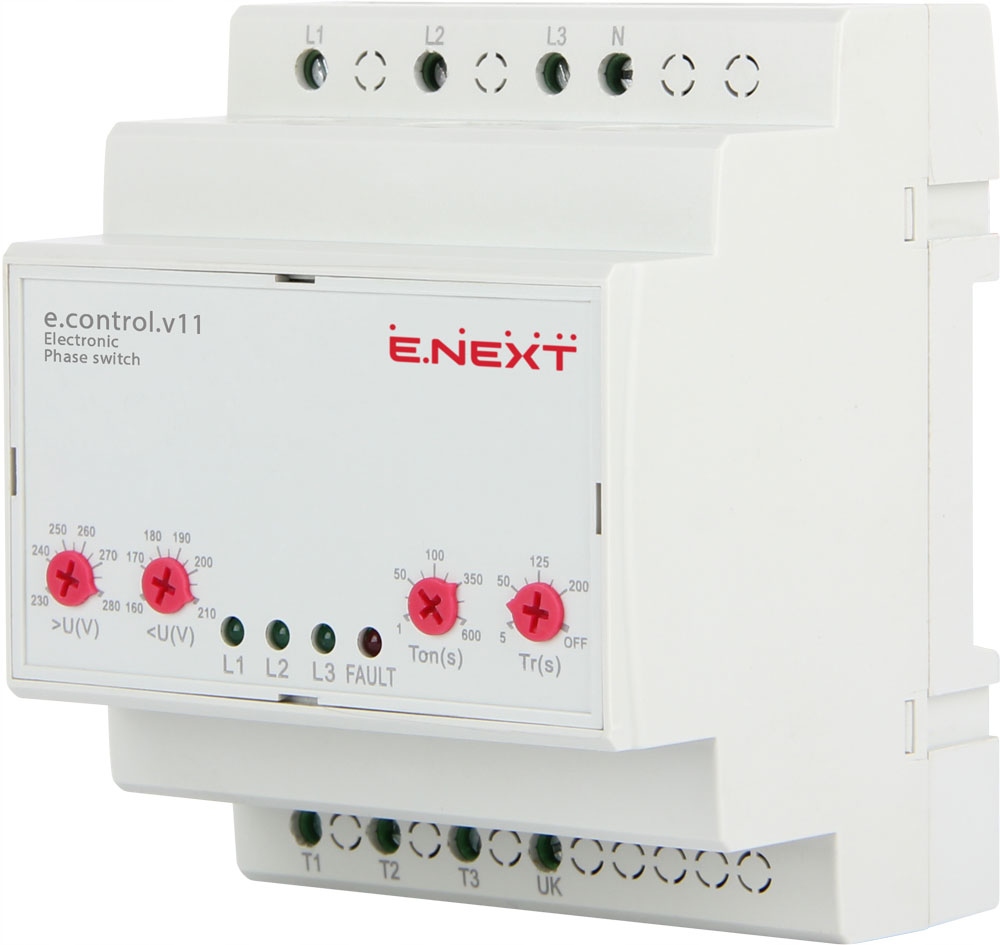 Relé pro výběr/přepínač fází 230V 16A 4p