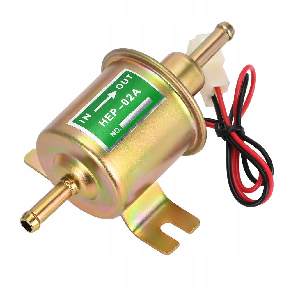 Uniwersalna elektryczna pompa przepływowa 12V do paliwa HEP-02A