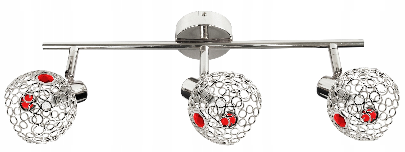 Stropní Svítidlo Lišta s krystaly 3X40W G9