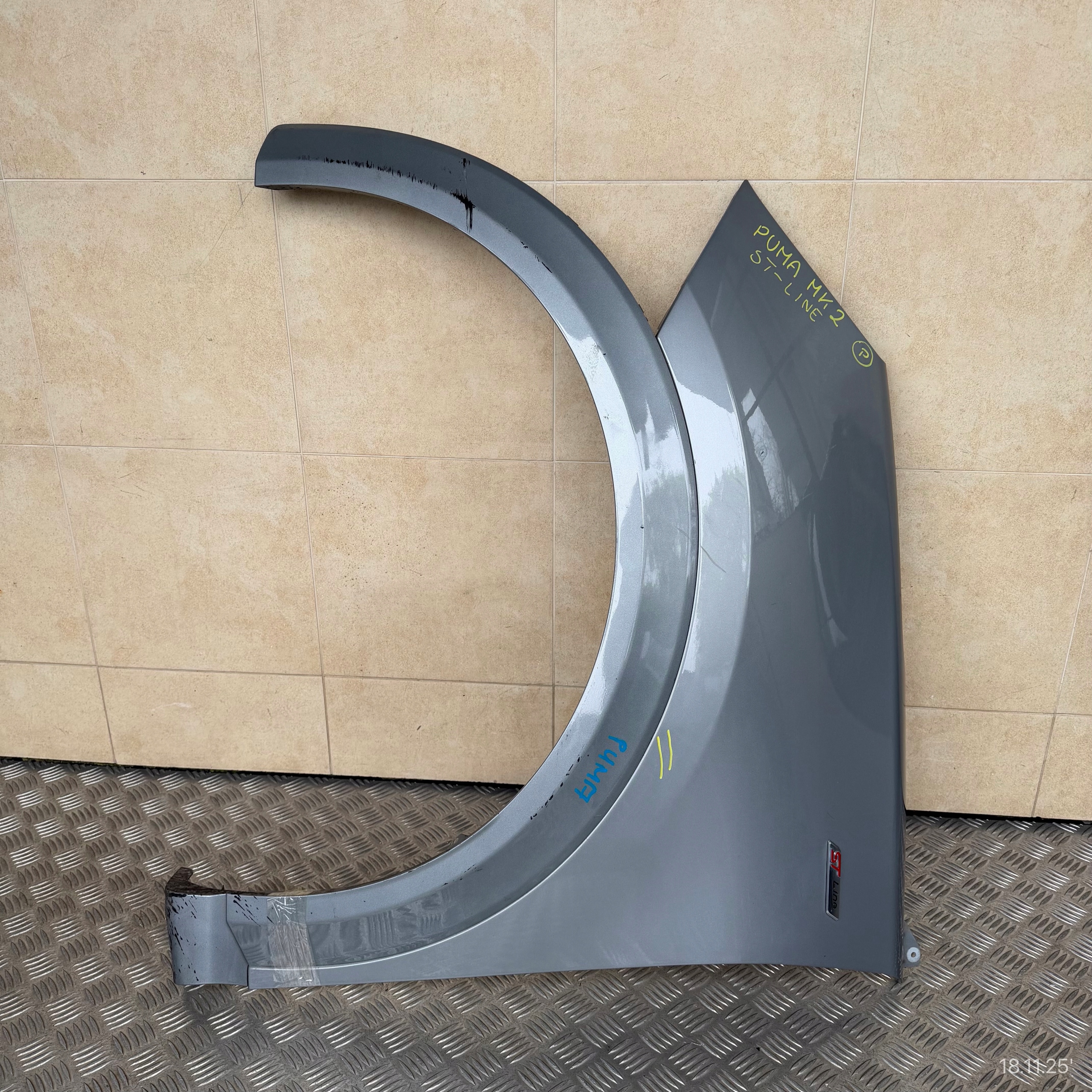 fender front left FORD PUMA II MK2 ST-LINE 2021 ROK