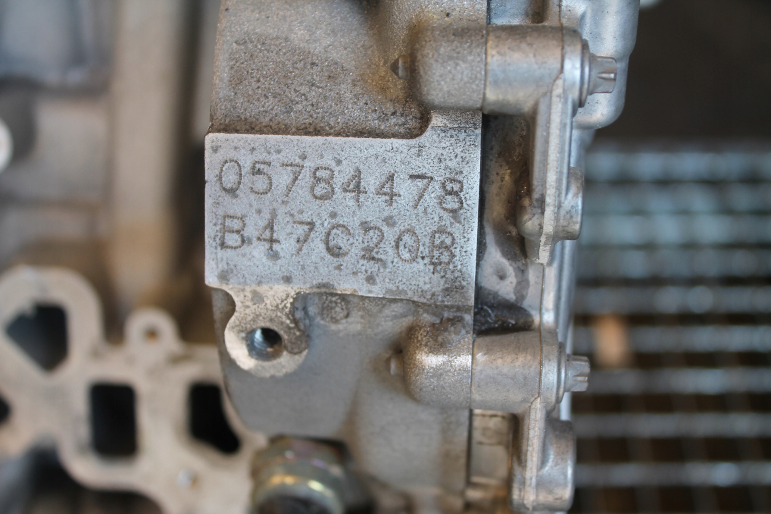 engine unprotected pillar 2.0 DIESEL 10TYS KM B47C20B