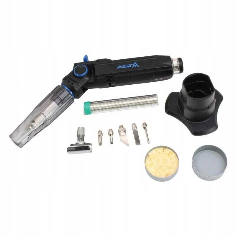 ASTA LUTOWNICA GAZOWA Z AKCESORIAMI 10cz Moc 0 W