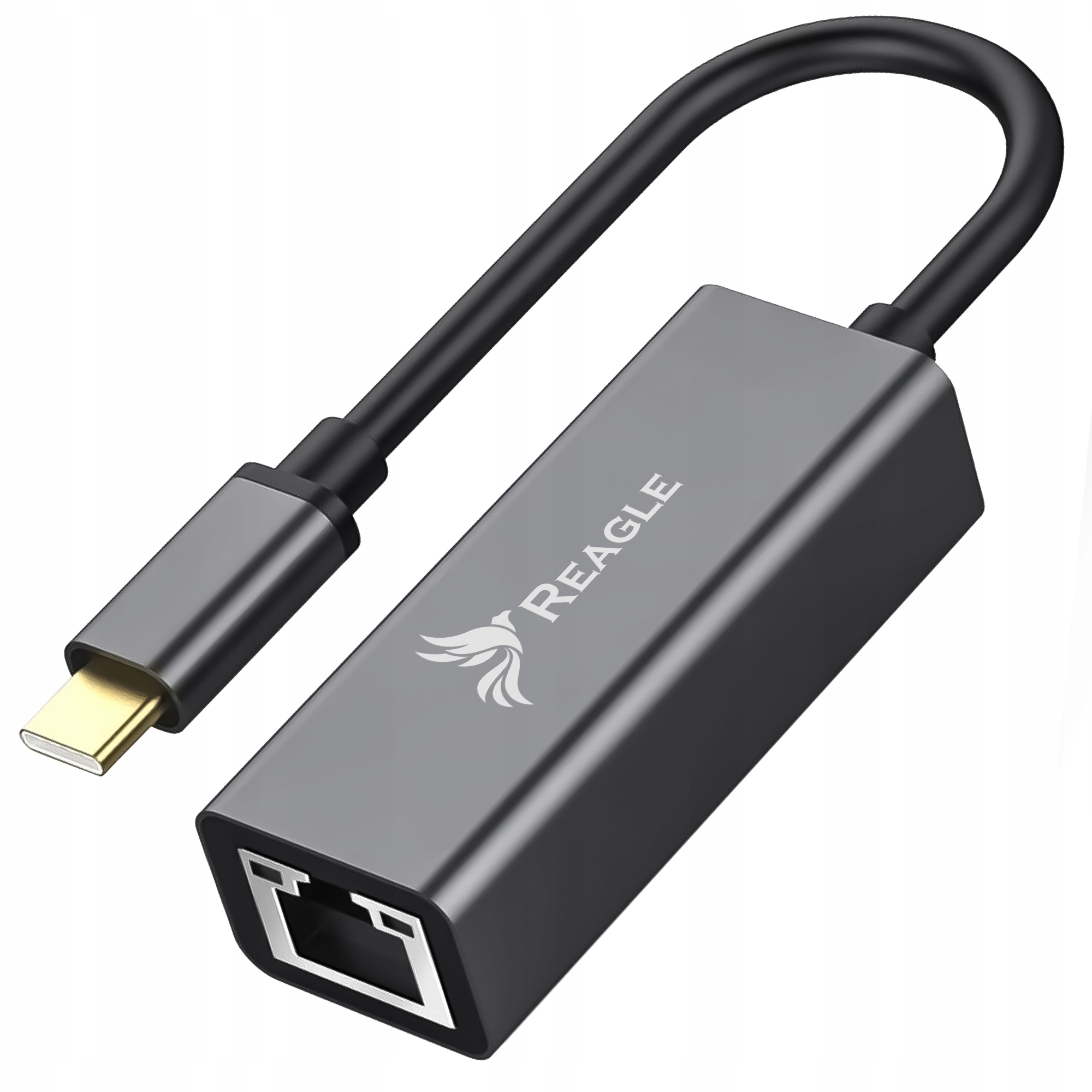 Karta sieciowa Reagle RYCRJ5 USB-C 3.1 1000 Mb/s RJ45