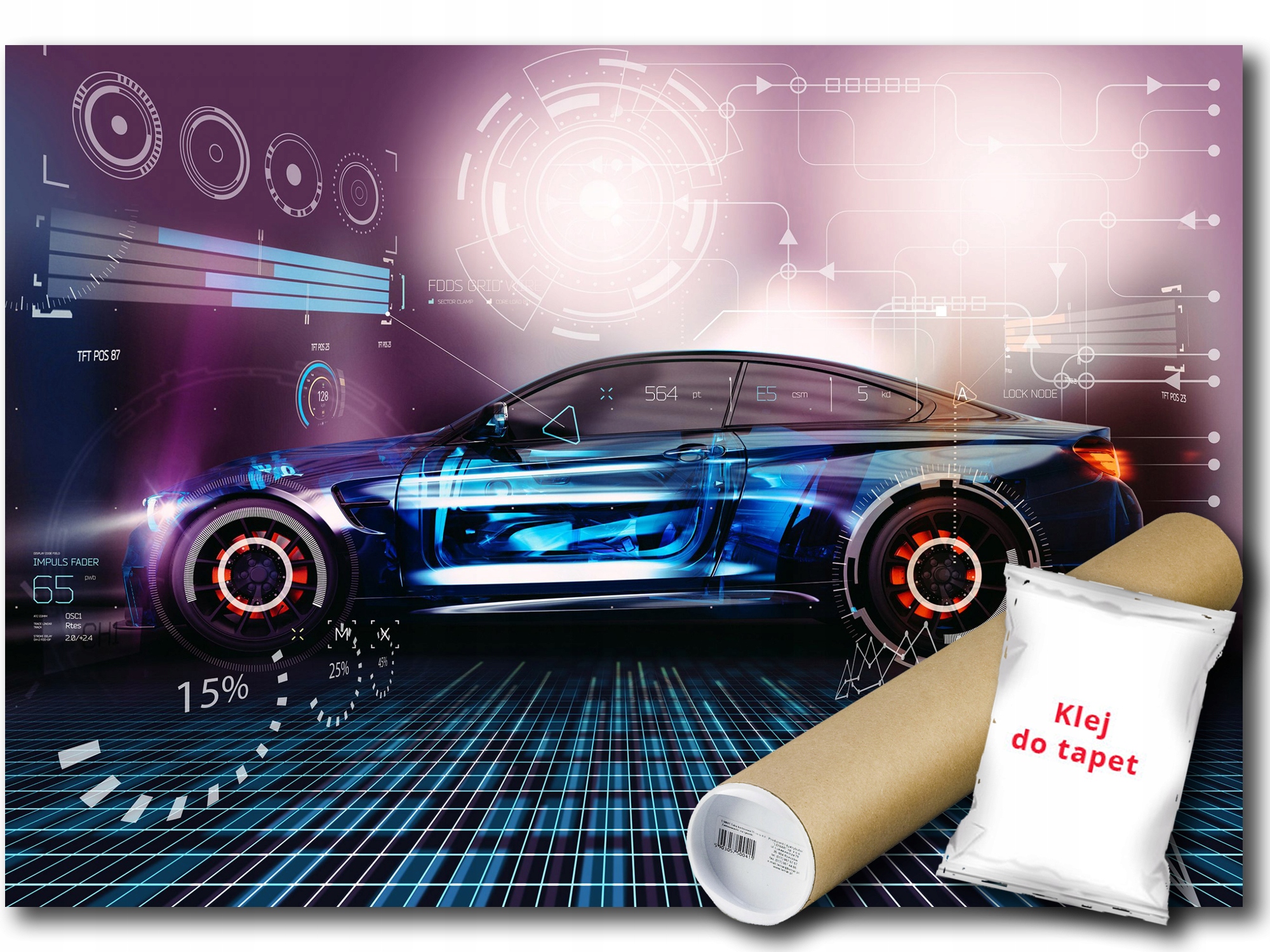 Fototapeta Flizelina Auto Sport 368x254