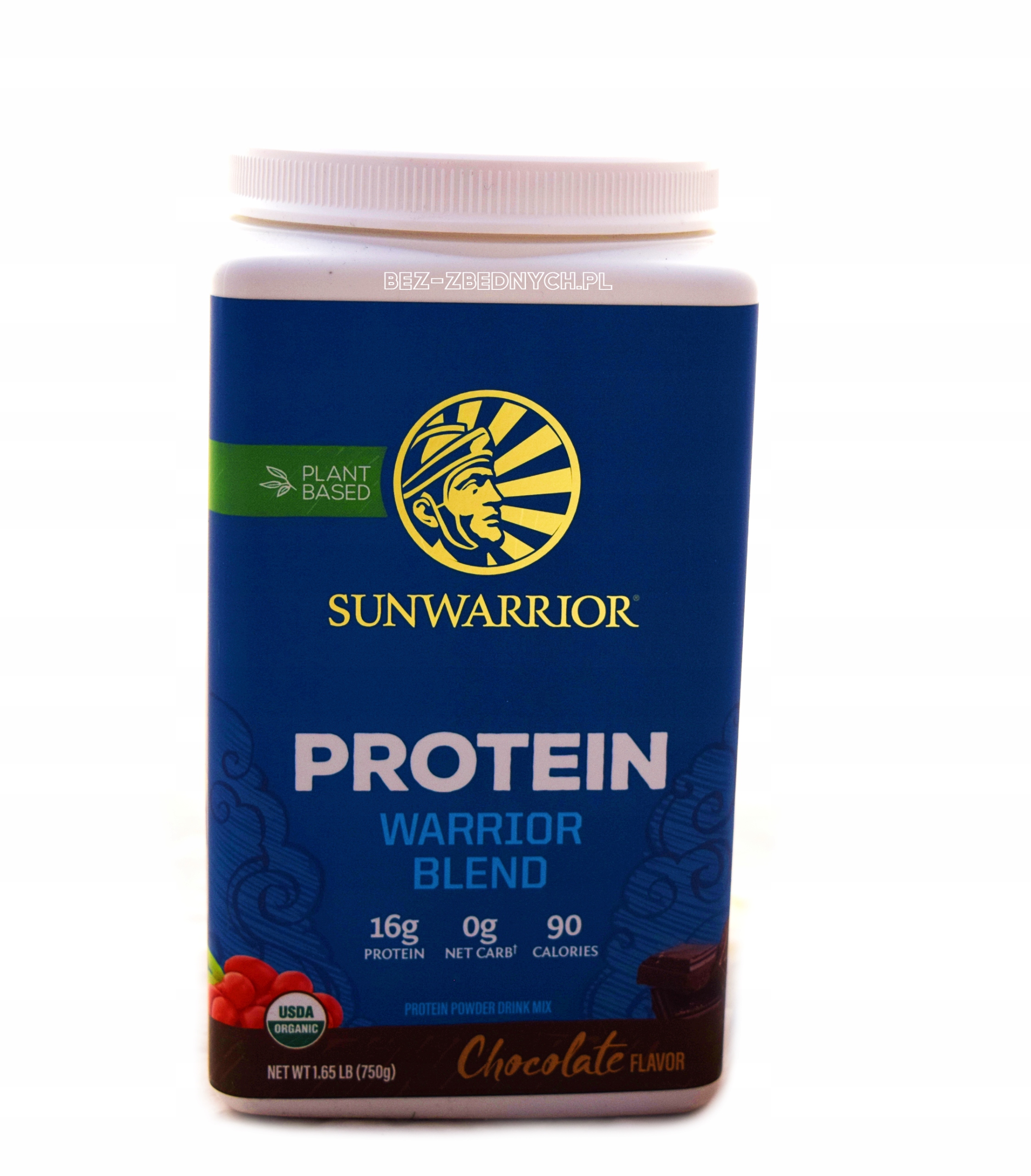 Sunwarrior Warrior Blend 750g Bio Plant Protein MIX Veganských Bílků Vege