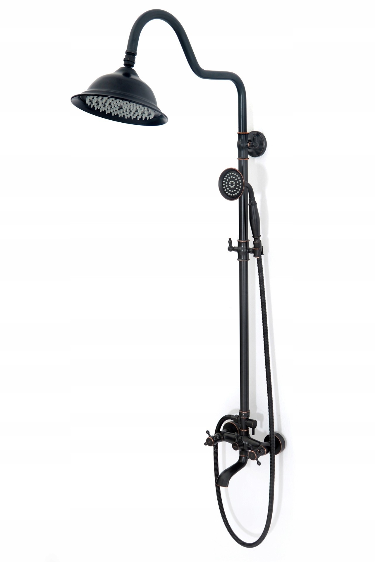 Retro sprchový set Old Black