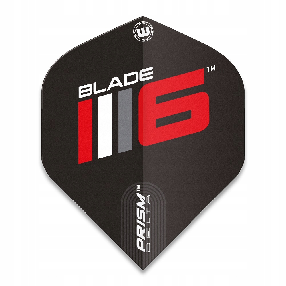 Piórka Do Lotek Rzutek Winmau Blade 6 Czarne 225