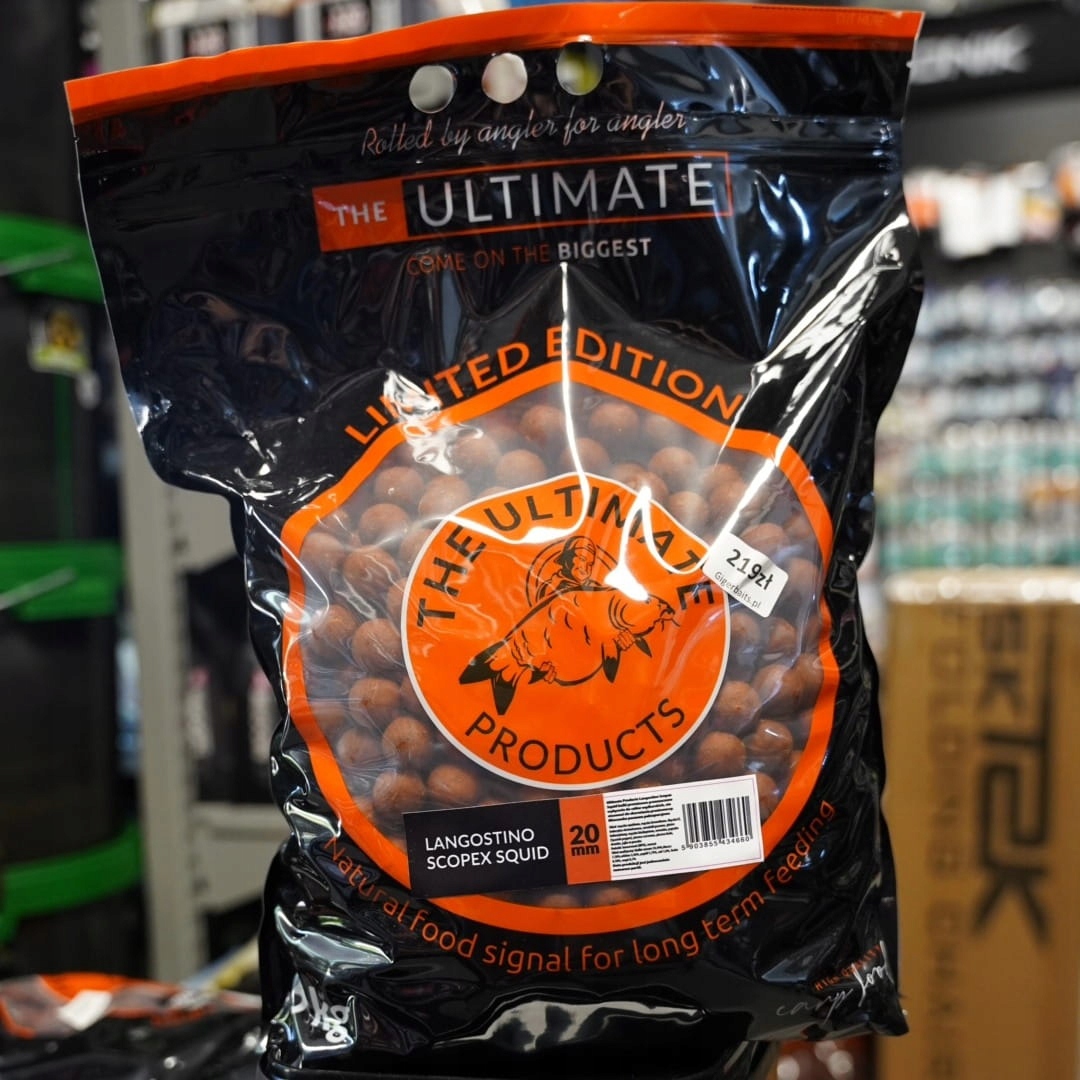 Boilies Ultimate Proructs Langostino Scopex Squid 20MM 5KG