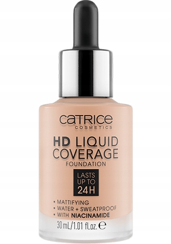 Catrice HD Liquid Coverage Podkład 020 Rose Beige