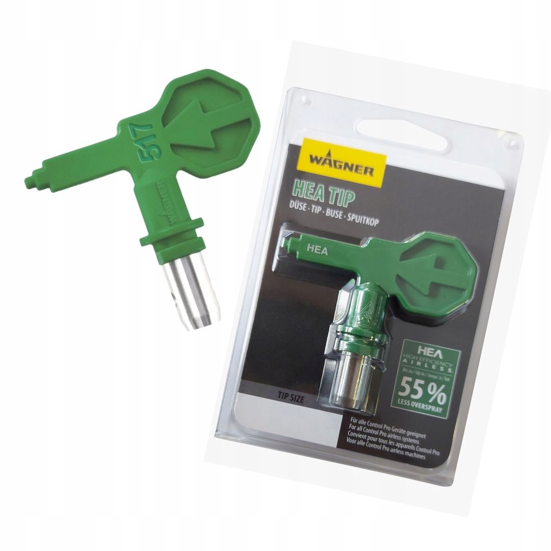 Wagner Control Pro 517 Zielona dysza malarska Hea