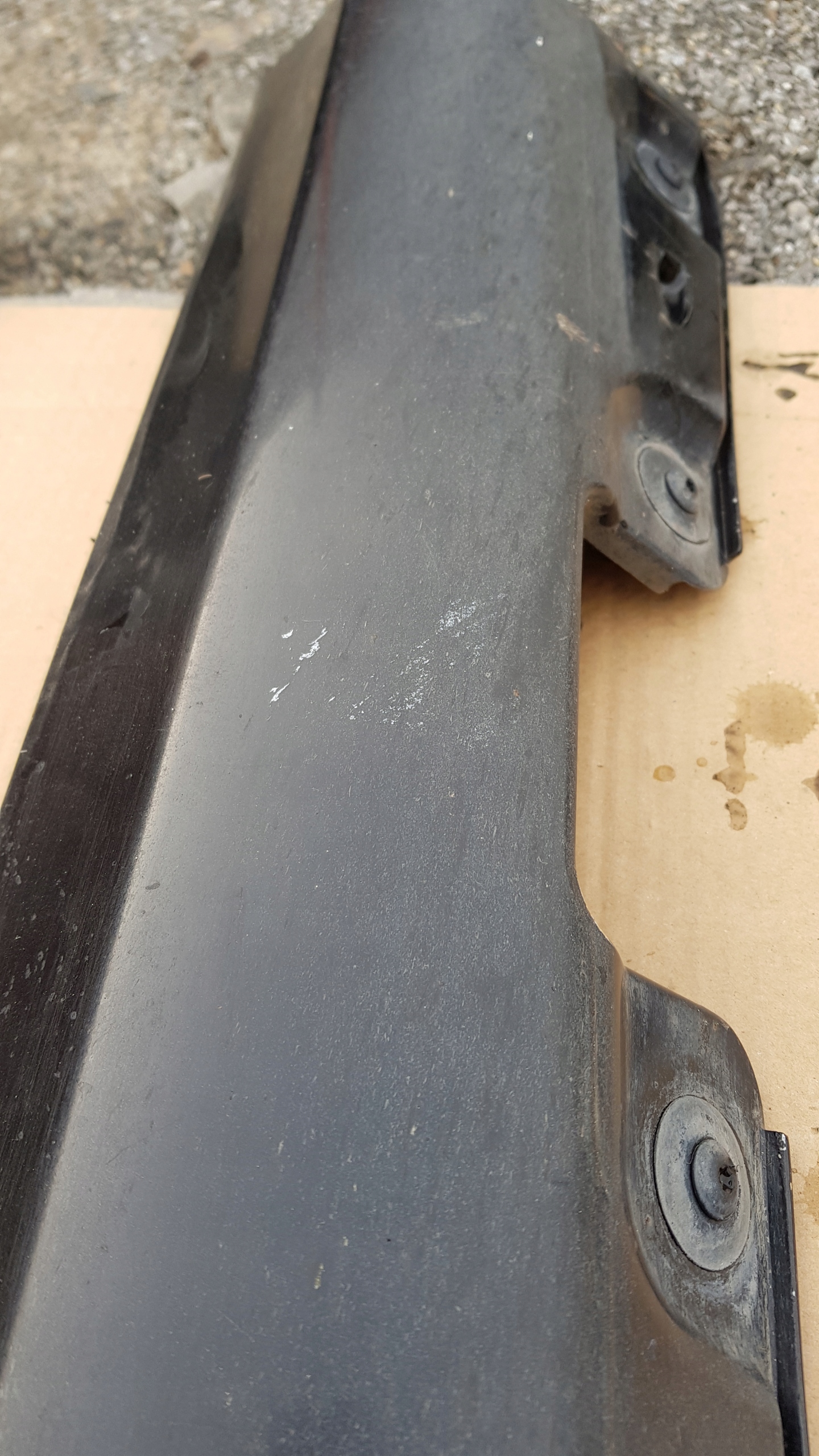 MERCEDES W203 moulding threshold left right black 197