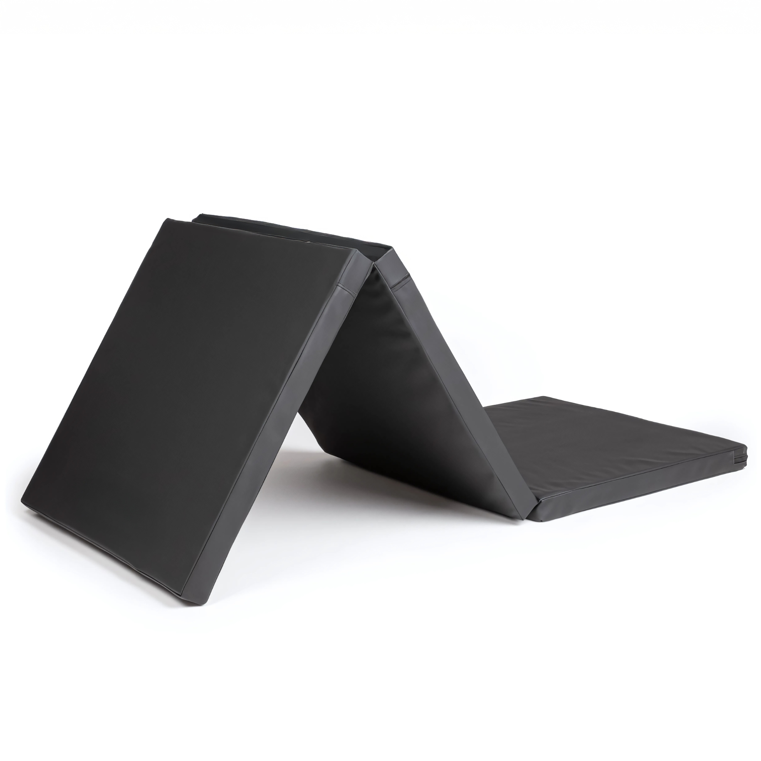 Materac gimnastyczny składany 180cm ciemnoszary do masażu fizjoterapii 5cm