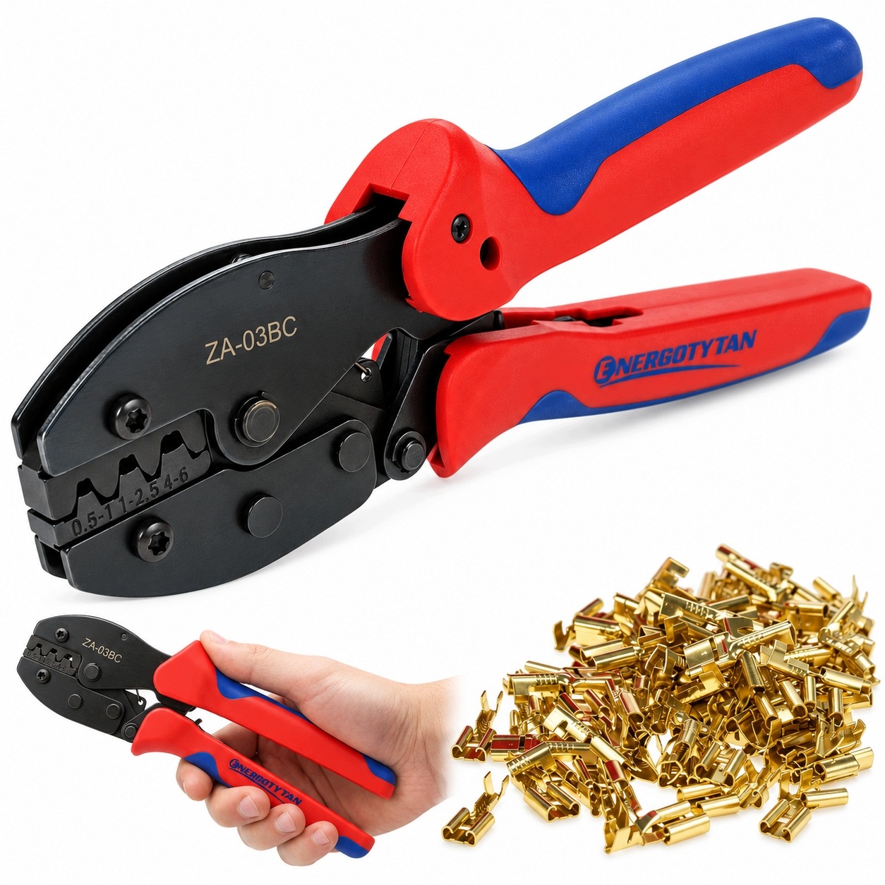 Pražská Svorka Pro Konektory 0,5-6 mm2 Koncovky Pouzder 0,5-6 mm2