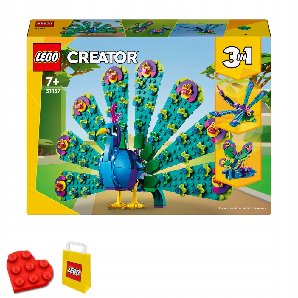 Lego 31157 Exotický Páv