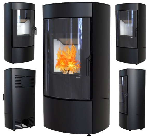 Piecyk wolnostojący Defro Home Ceres 6,6 kW nowoczesna koza kominkowa Eko