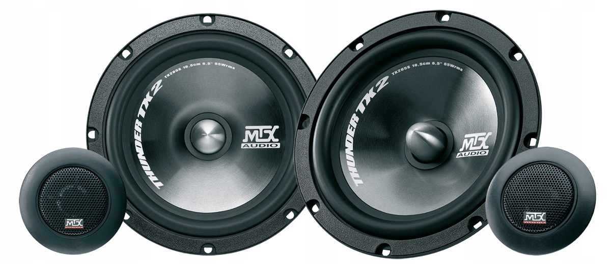 Mtx Audio TX265S komponentné reproduktory 165 mm 16,5 cm 65 W Rms 4 Ohm