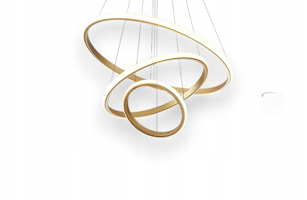 Závesná Led lampa 50 cm 45 W nastaviteľná a stmievateľná diaľkový ovládač obývacia izba s diaľkovým ovládaním