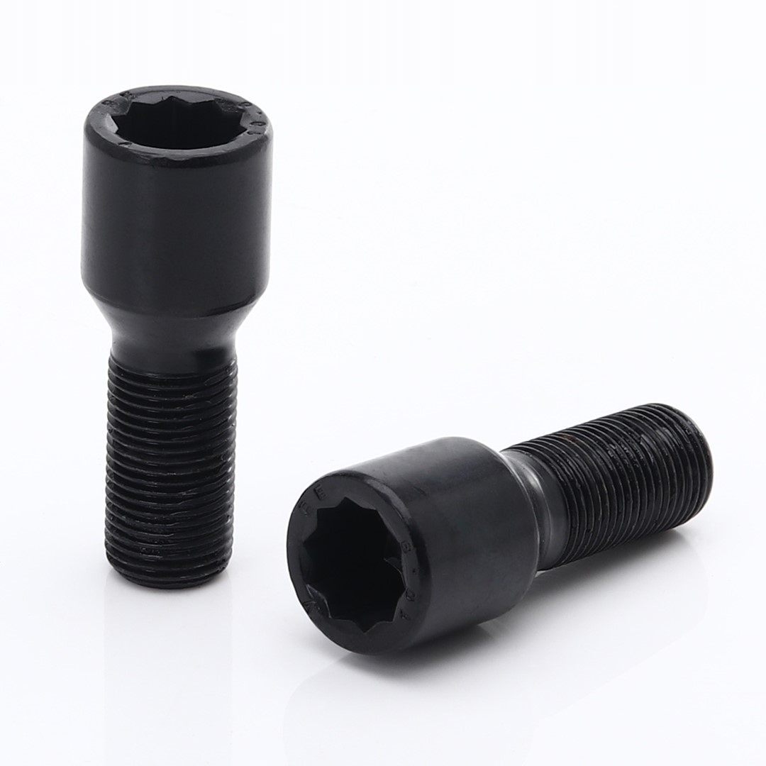 Sada sa skladá z 20 Short Black Star Skrutky 12x1,25 Key