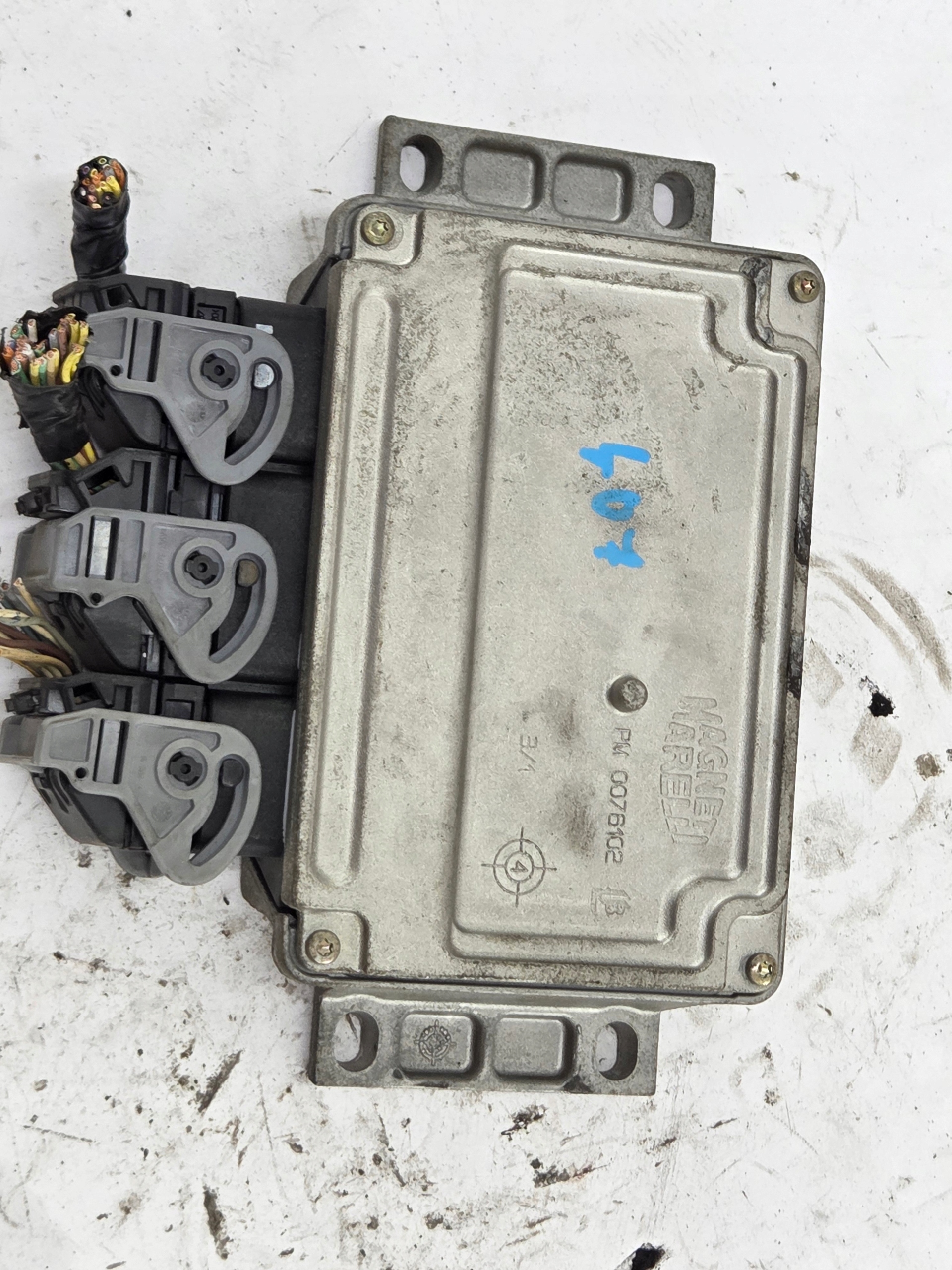 PEUGEOT 407 2.0 control unit computer of the engine 9656567980