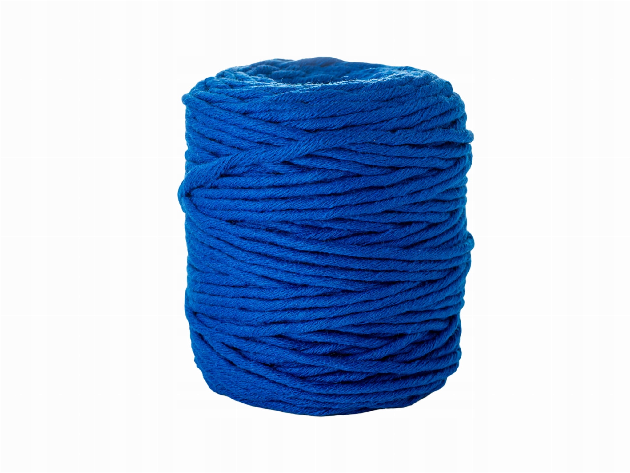 2x bavlněný provázek modrý 5 mm x 100 m SBK-11