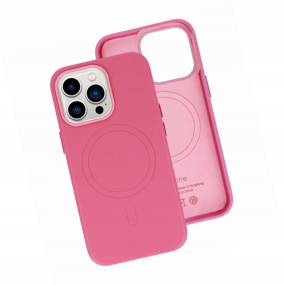 Etui silikonowe MagSafe Leather do iPhone 15 Pro